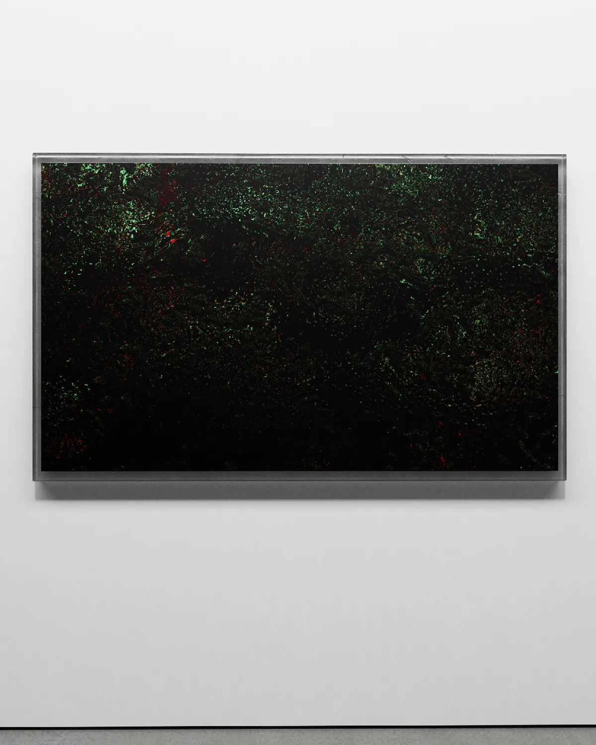 Inner Passengers n°5, 2023, Unique print on aluminium, 100 x 180 x 5 cm