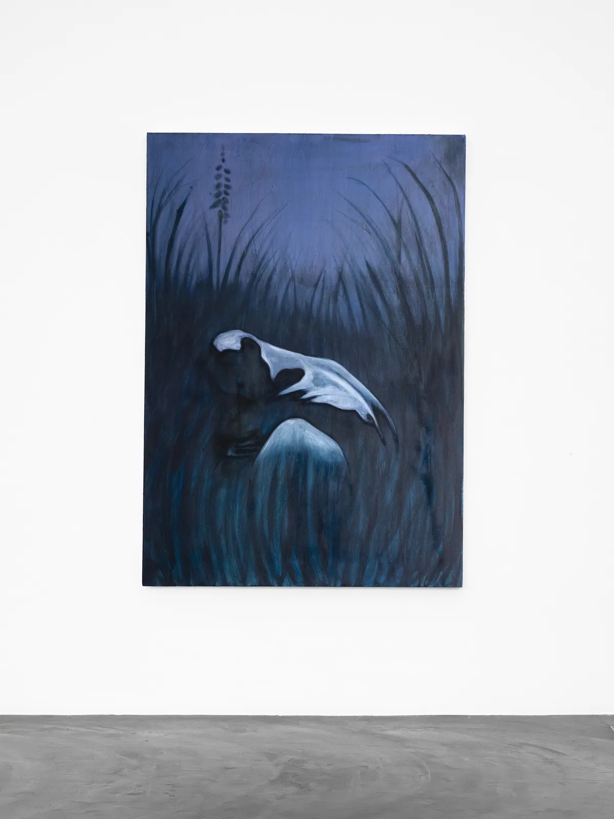Marge lové, 2025, Oil on linen, 120 x 80 x 3,5 cm