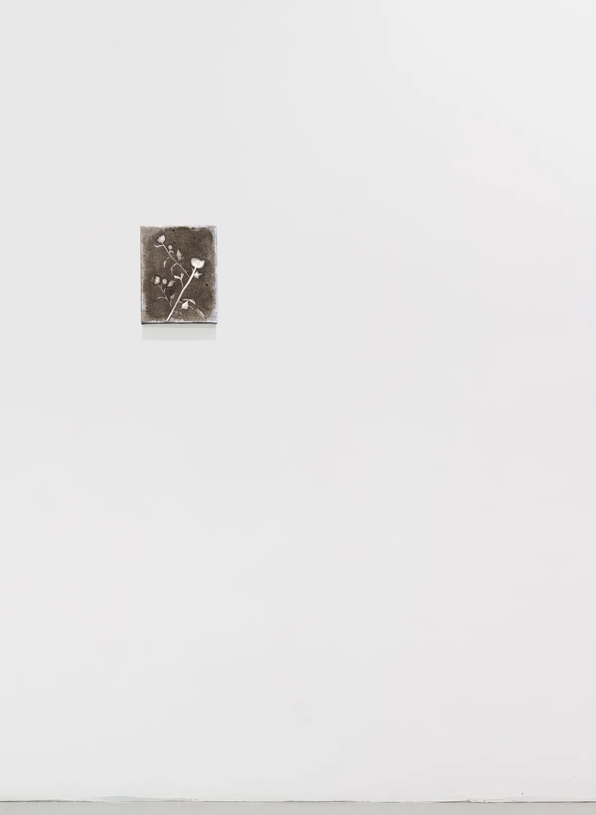 Fantôme périurbain (Suburban ghost), 2025, Oil on linen, 18 x 14 x 2,5 cm