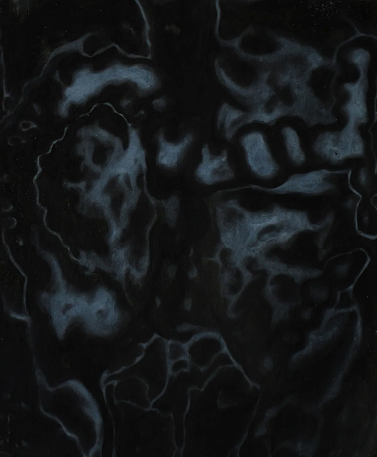 Sans titre (Untitled), 2024, Oil on linen, 46 x 38 x 4,5 cm