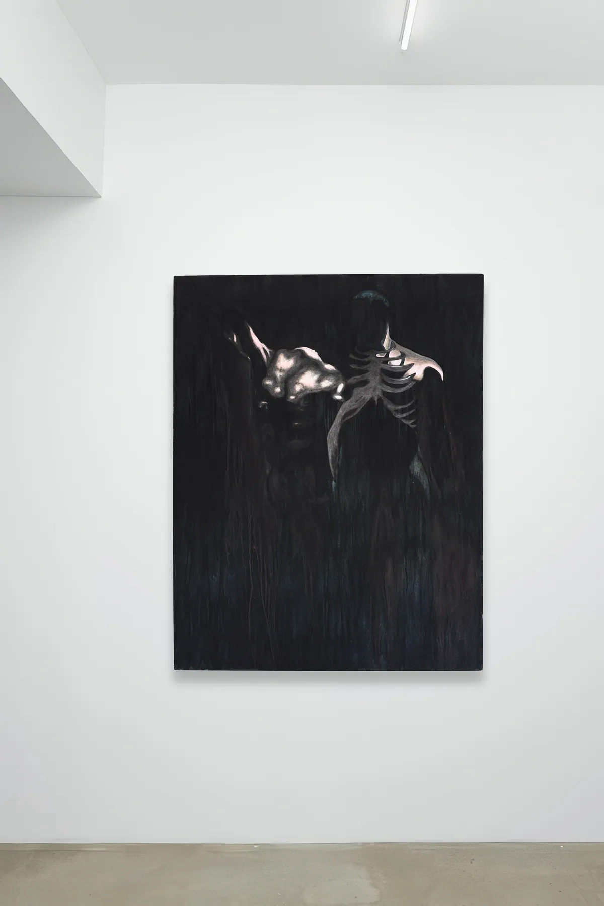 Corporalité (Embodiment), 2024, Oil on linen, 146 x 114 x 4,5 cm