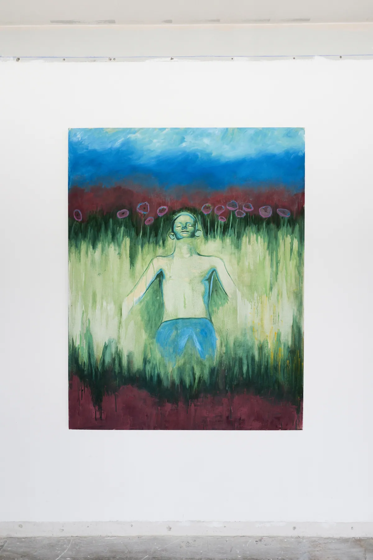 Aponia, 2024, Oil on linen, 146 x 114 x 4,5 cm
