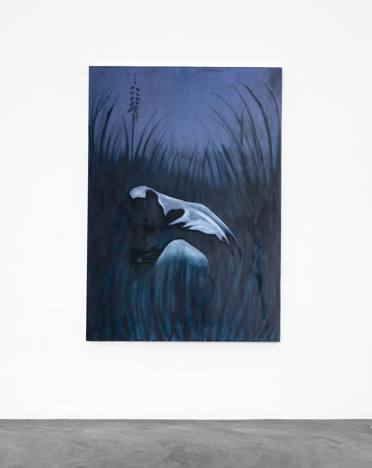 Marge lové, 2025, Oil on linen, 120 x 80 x 3,5 cm