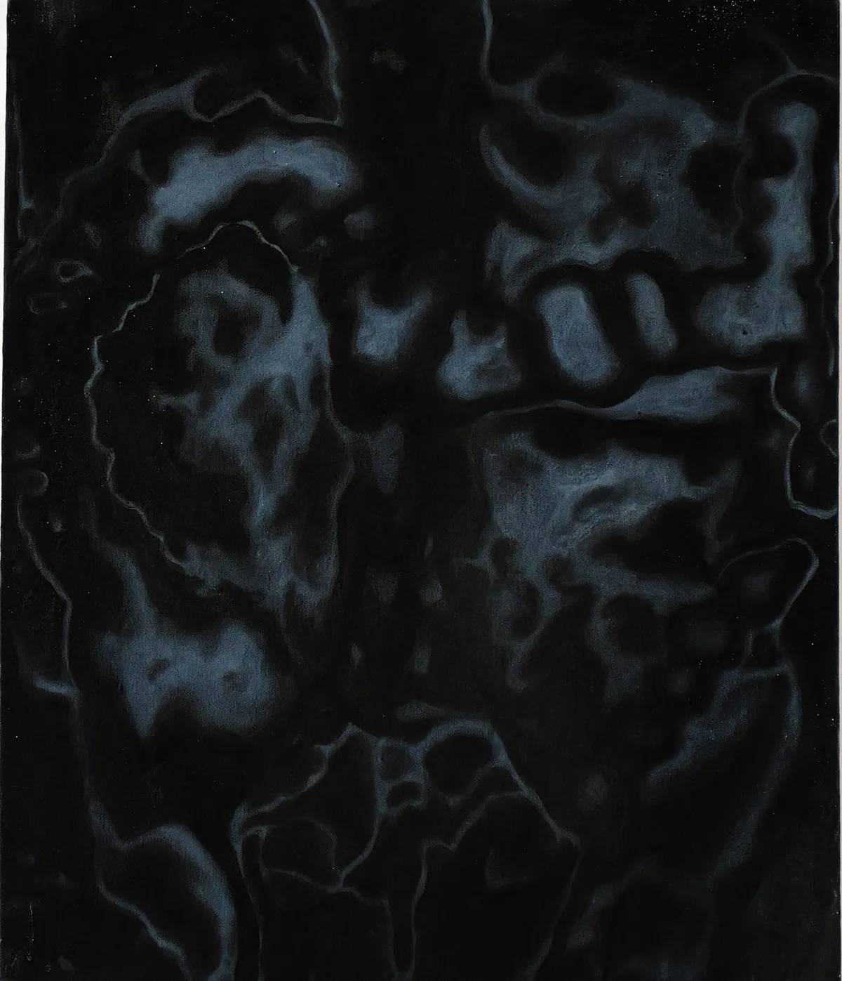 Sans titre, 2024, Oil on linen-cotton, 46 x 38 x 4,5 cm