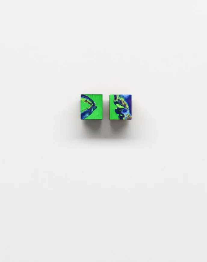 Pill Obligations, 2023, Oil on wood, 4 x 7 x 2 cm, Private collection